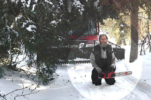Jerry Mello Knee Deep in Snow